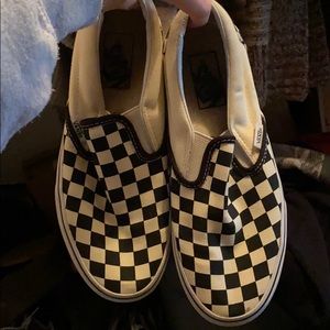 Checkered Vans